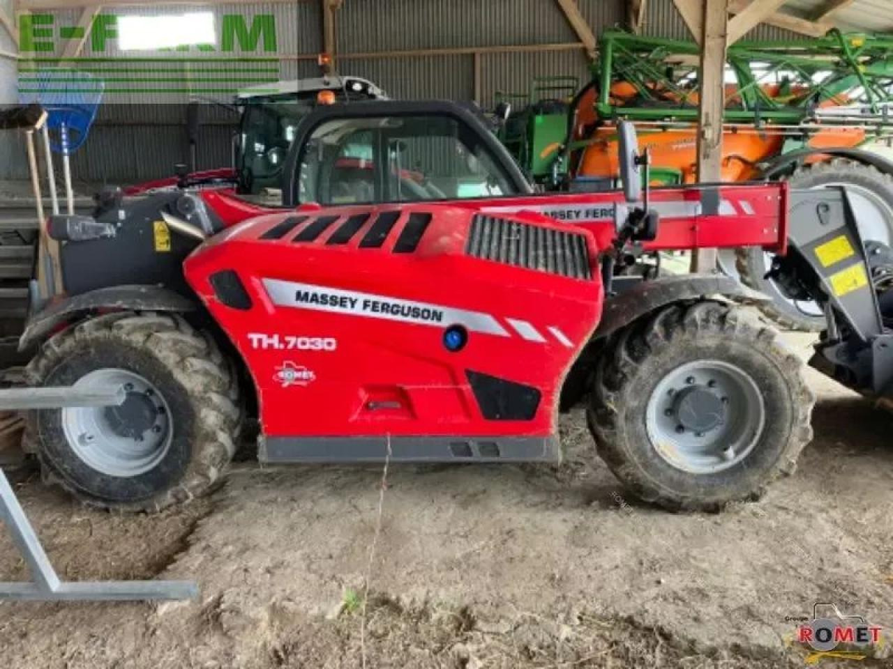 Massey Ferguson th7030 lp - Τηλεσκοπικός φορτωτής: φωτογραφία 3 Massey Ferguson th7030 lp - Τηλεσκοπικός φορτωτής: φωτογραφία 3