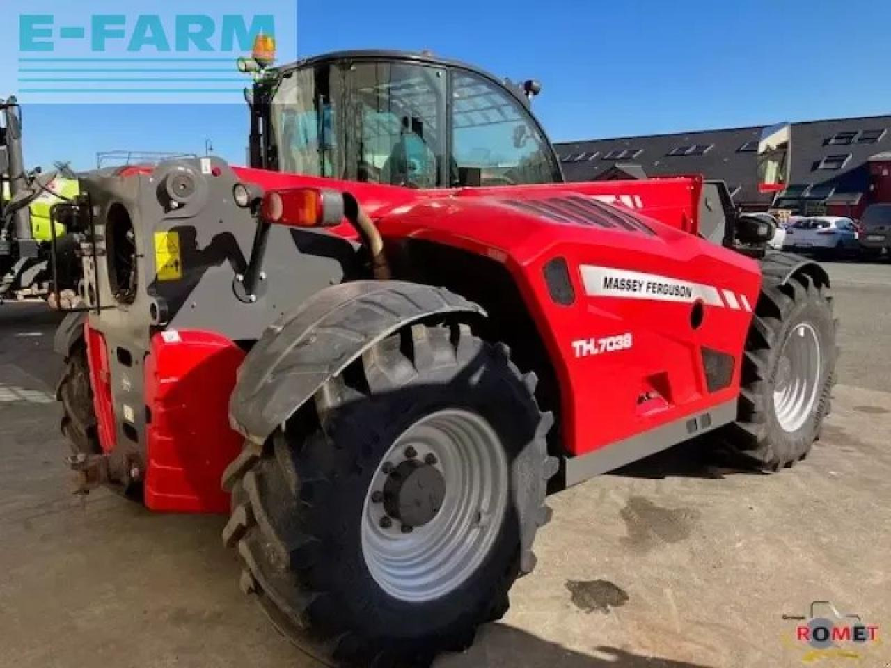 Massey Ferguson th7038 - Τηλεσκοπικός φορτωτής: φωτογραφία 3 Massey Ferguson th7038 - Τηλεσκοπικός φορτωτής: φωτογραφία 3