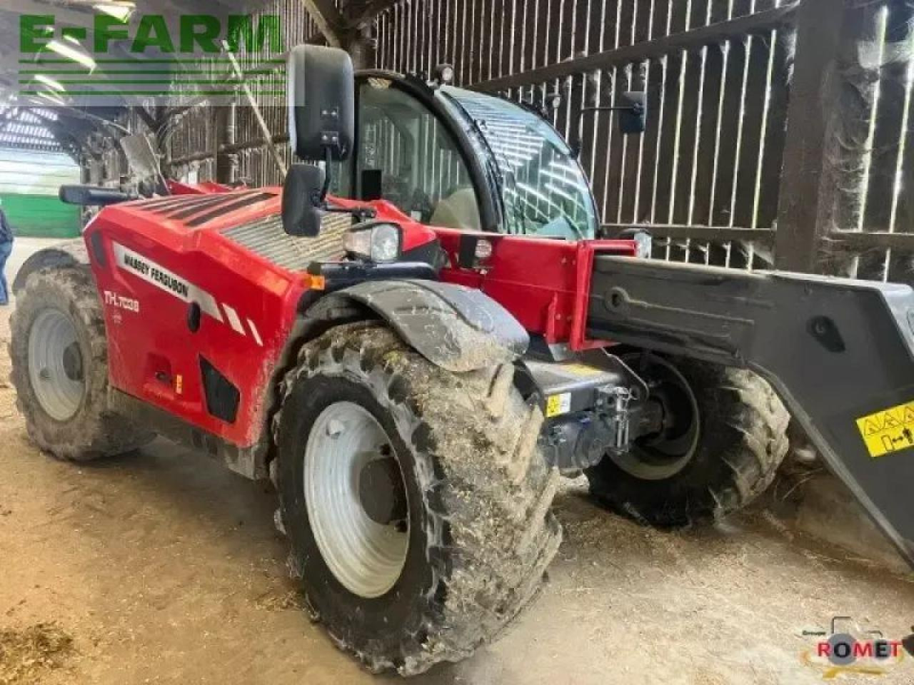 Massey Ferguson th7038 - Τηλεσκοπικός φορτωτής: φωτογραφία 1 Massey Ferguson th7038 - Τηλεσκοπικός φορτωτής: φωτογραφία 1