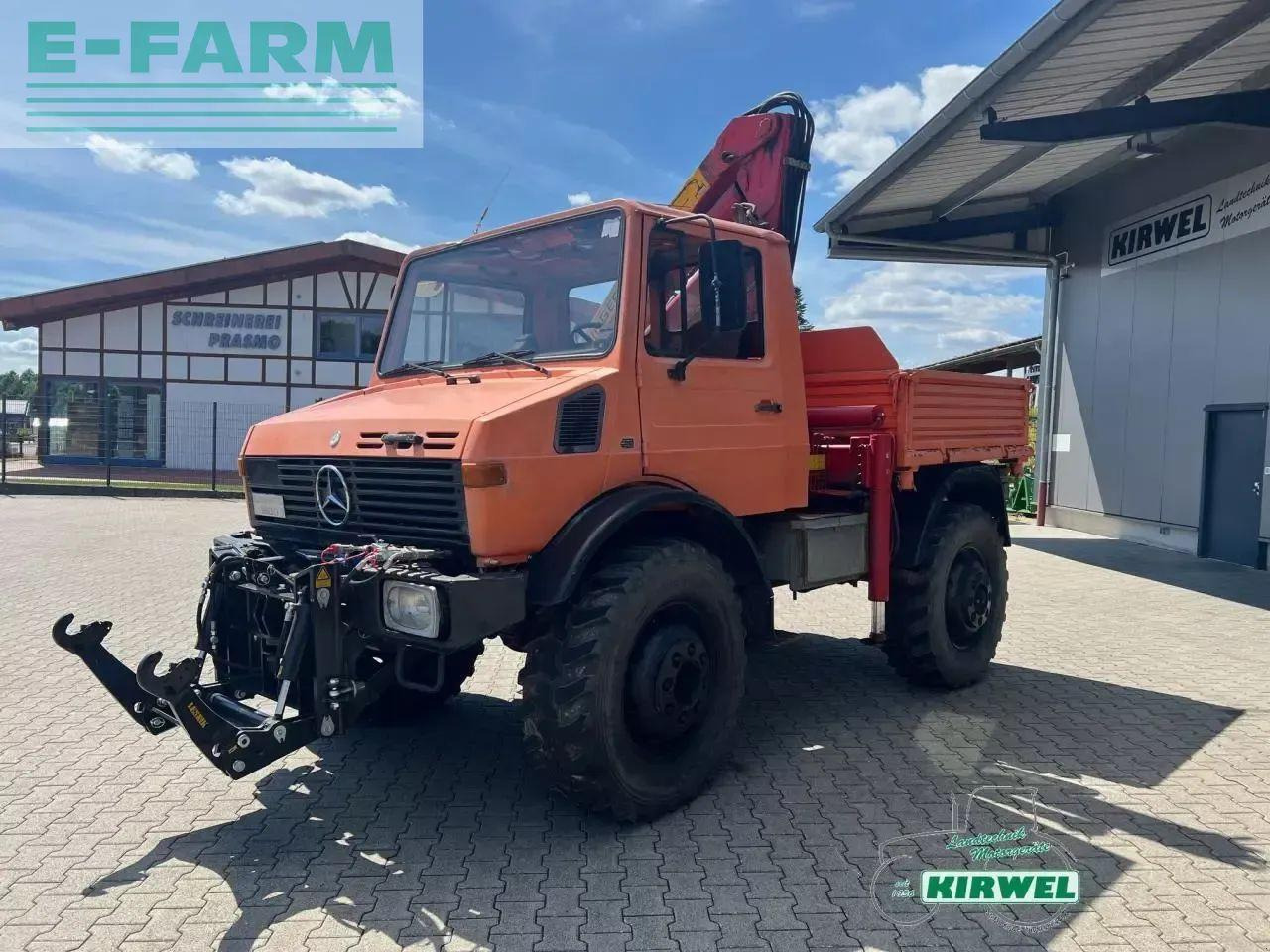 Mercedes-Benz unimog 1500 - Τρακτέρ: φωτογραφία 2 Mercedes-Benz unimog 1500 - Τρακτέρ: φωτογραφία 2