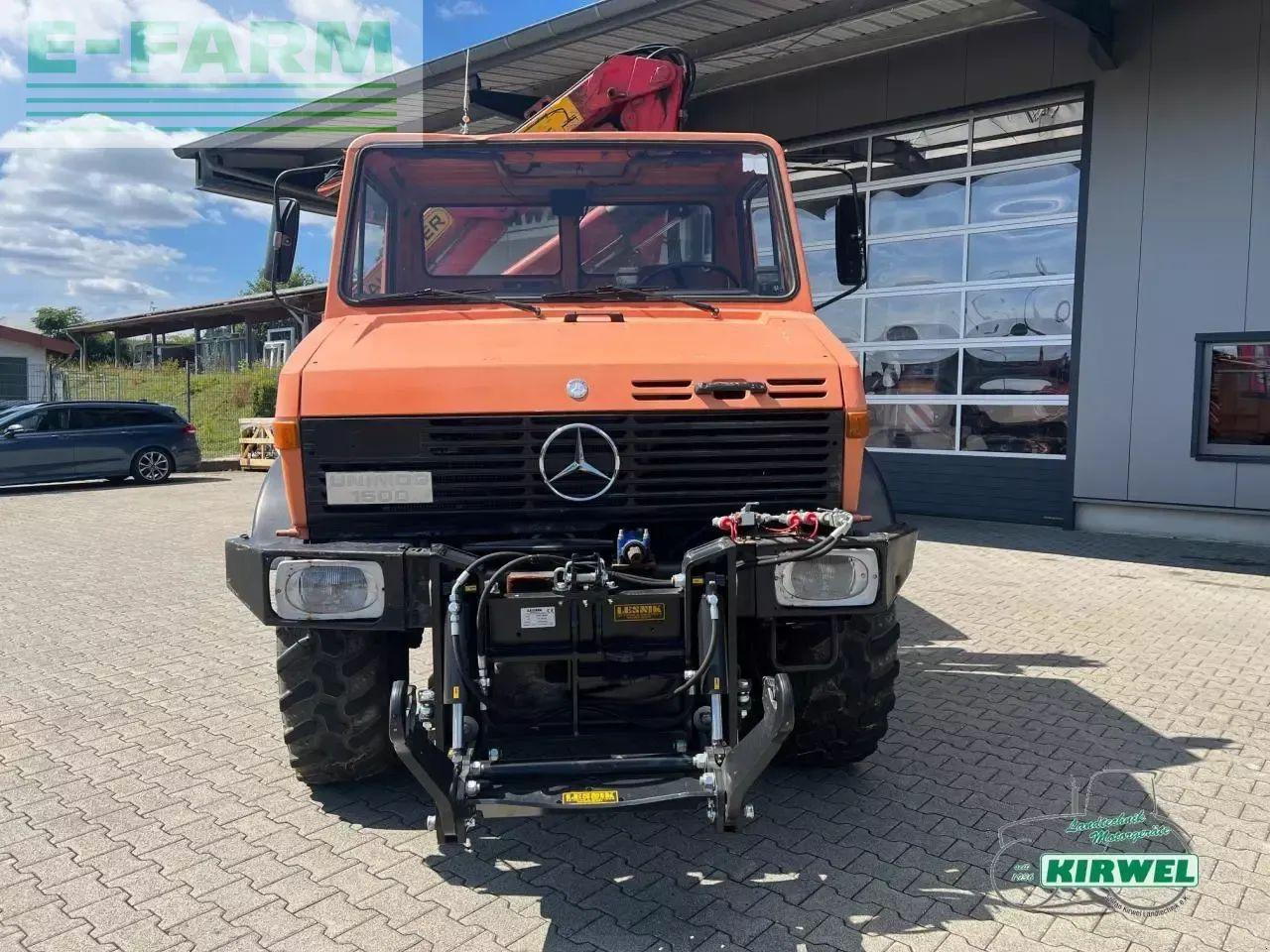 Mercedes-Benz unimog 1500 - Τρακτέρ: φωτογραφία 5 Mercedes-Benz unimog 1500 - Τρακτέρ: φωτογραφία 5