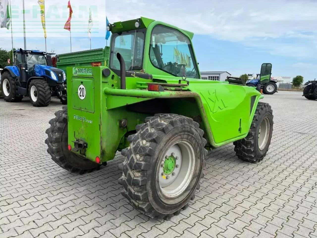 Merlo p 34.7 - Τηλεσκοπικός φορτωτής: φωτογραφία 5 Merlo p 34.7 - Τηλεσκοπικός φορτωτής: φωτογραφία 5