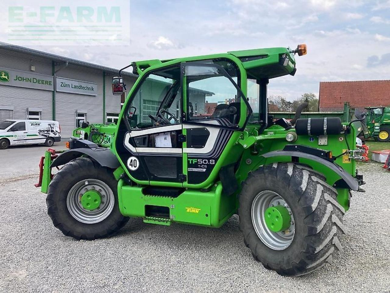 Merlo tf 50.8 tcs-156 cvtronic - Τηλεσκοπικός φορτωτής: φωτογραφία 2 Merlo tf 50.8 tcs-156 cvtronic - Τηλεσκοπικός φορτωτής: φωτογραφία 2