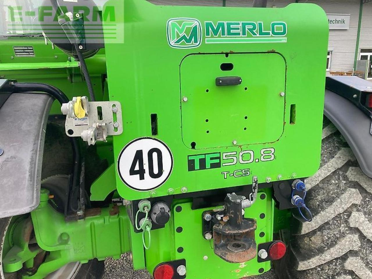 Merlo tf 50.8 tcs-156 cvtronic - Τηλεσκοπικός φορτωτής: φωτογραφία 5 Merlo tf 50.8 tcs-156 cvtronic - Τηλεσκοπικός φορτωτής: φωτογραφία 5
