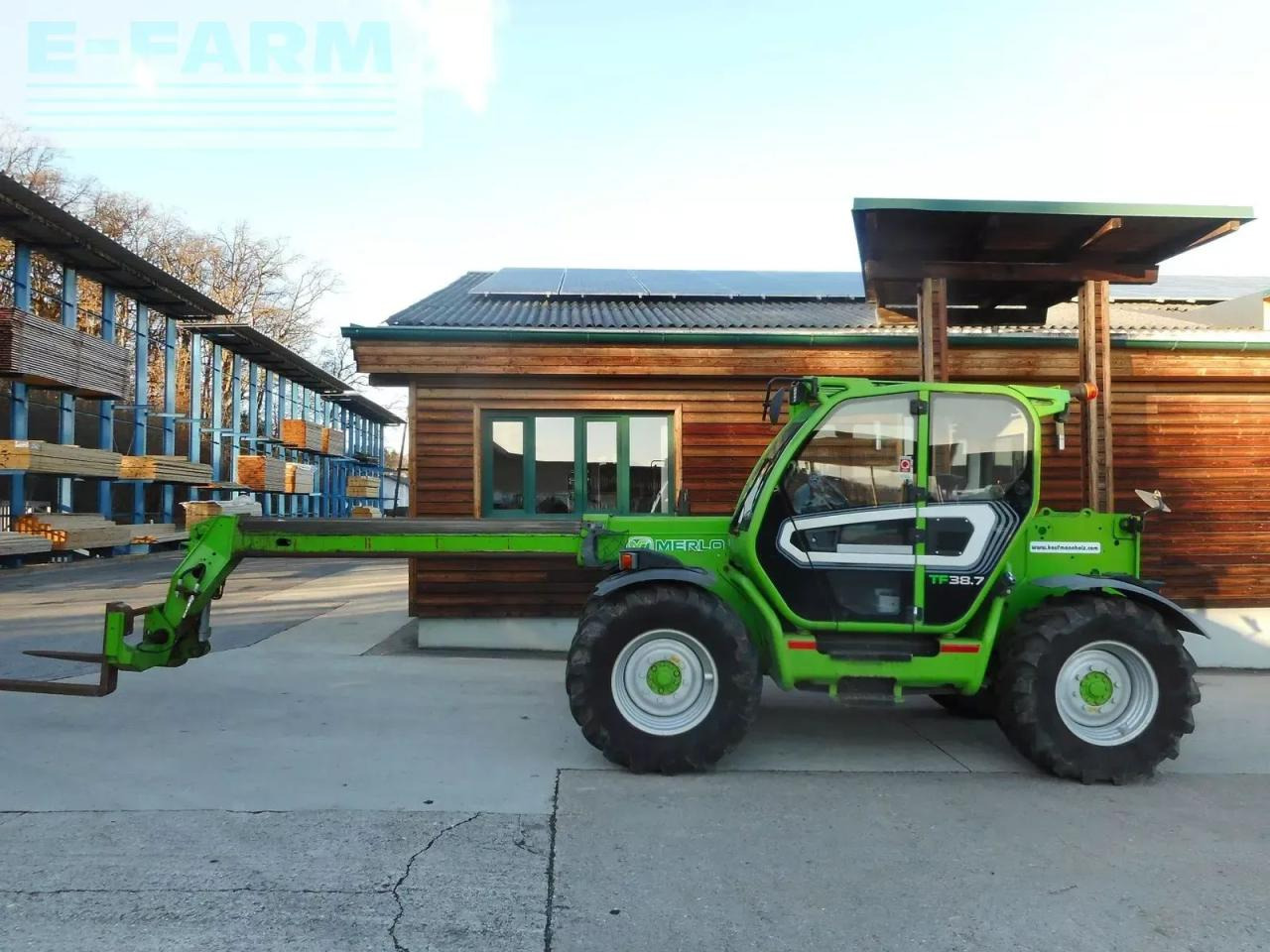 Τηλεσκοπικός φορτωτής Merlo tf38.7-120 40km/h ( 3,8t - 7m ): φωτογραφία 17 Τηλεσκοπικός φορτωτής Merlo tf38.7-120 40km/h ( 3,8t - 7m ): φωτογραφία 17
