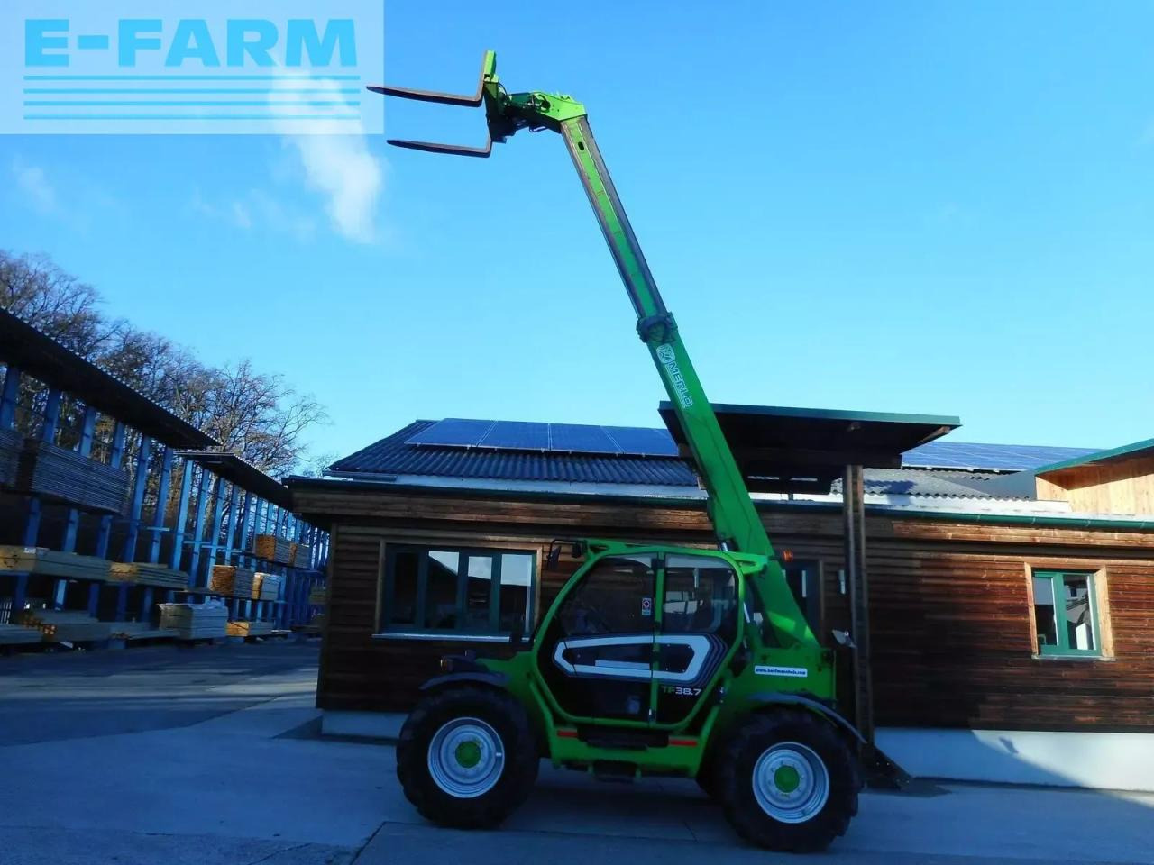 Τηλεσκοπικός φορτωτής Merlo tf38.7-120 40km/h ( 3,8t - 7m ): φωτογραφία 18 Τηλεσκοπικός φορτωτής Merlo tf38.7-120 40km/h ( 3,8t - 7m ): φωτογραφία 18