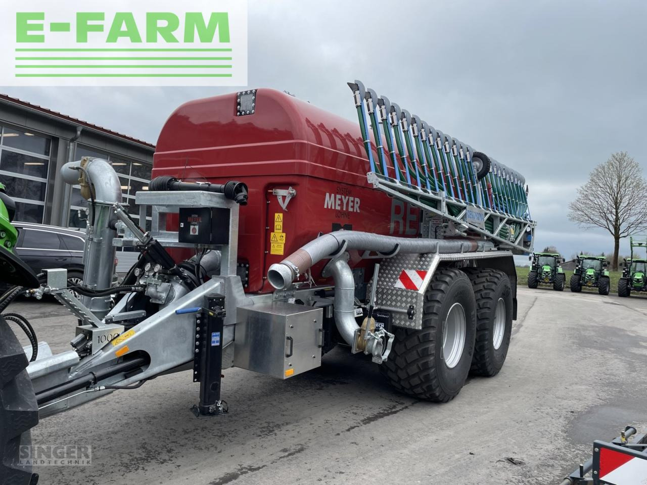 Meyer-Lohne mls 16000 mit bomech farmer 15 - Κοπροδιανομέας υγρής κοπριάς: φωτογραφία 2 Meyer-Lohne mls 16000 mit bomech farmer 15 - Κοπροδιανομέας υγρής κοπριάς: φωτογραφία 2