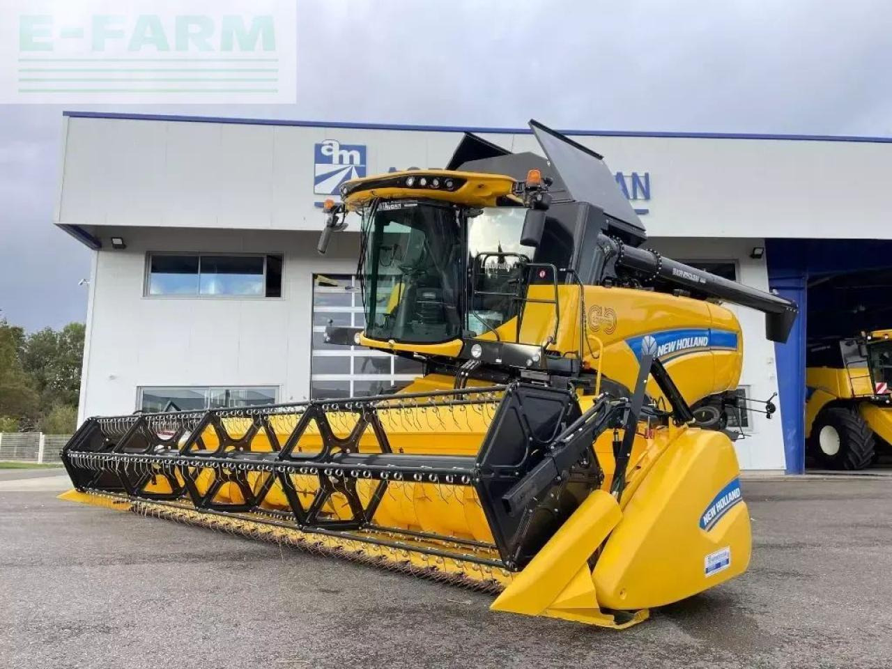 New Holland ch 7.70 laterale - Θεριζοαλωνιστική μηχανή: φωτογραφία 1 New Holland ch 7.70 laterale - Θεριζοαλωνιστική μηχανή: φωτογραφία 1