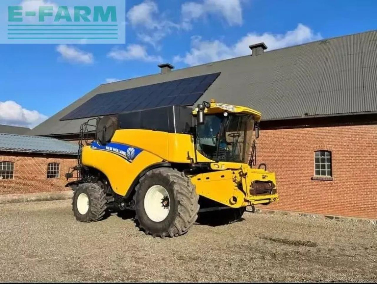 New Holland cr 9080 - Θεριζοαλωνιστική μηχανή: φωτογραφία 1 New Holland cr 9080 - Θεριζοαλωνιστική μηχανή: φωτογραφία 1