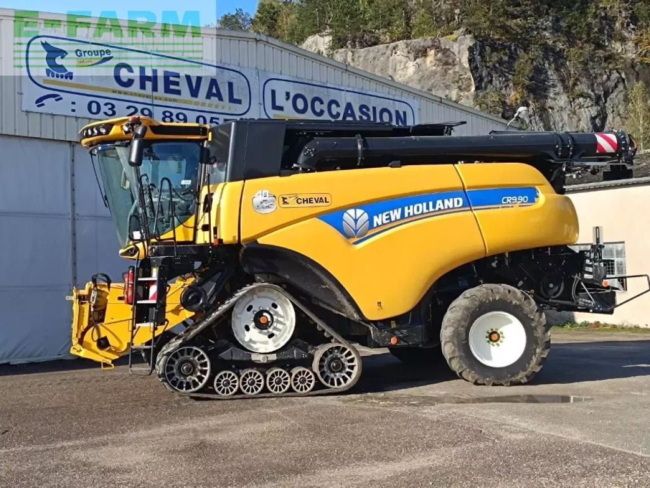 New Holland cr9.90 smart trax - Θεριζοαλωνιστική μηχανή: φωτογραφία 2 New Holland cr9.90 smart trax - Θεριζοαλωνιστική μηχανή: φωτογραφία 2