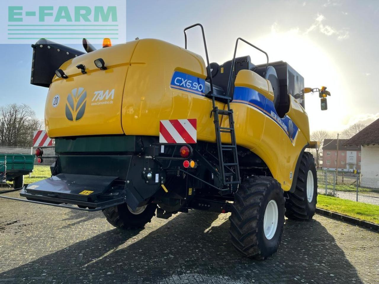 New Holland cx 6.90 schüttler + 25ft sw + sww - Θεριζοαλωνιστική μηχανή: φωτογραφία 5 New Holland cx 6.90 schüttler + 25ft sw + sww - Θεριζοαλωνιστική μηχανή: φωτογραφία 5