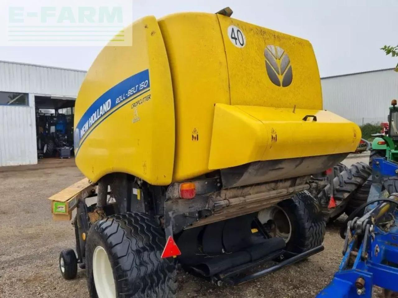 New Holland roll belt 150 crop cutter - Χορτοδετική μηχανή τετράγωνες μπάλες: φωτογραφία 2 New Holland roll belt 150 crop cutter - Χορτοδετική μηχανή τετράγωνες μπάλες: φωτογραφία 2