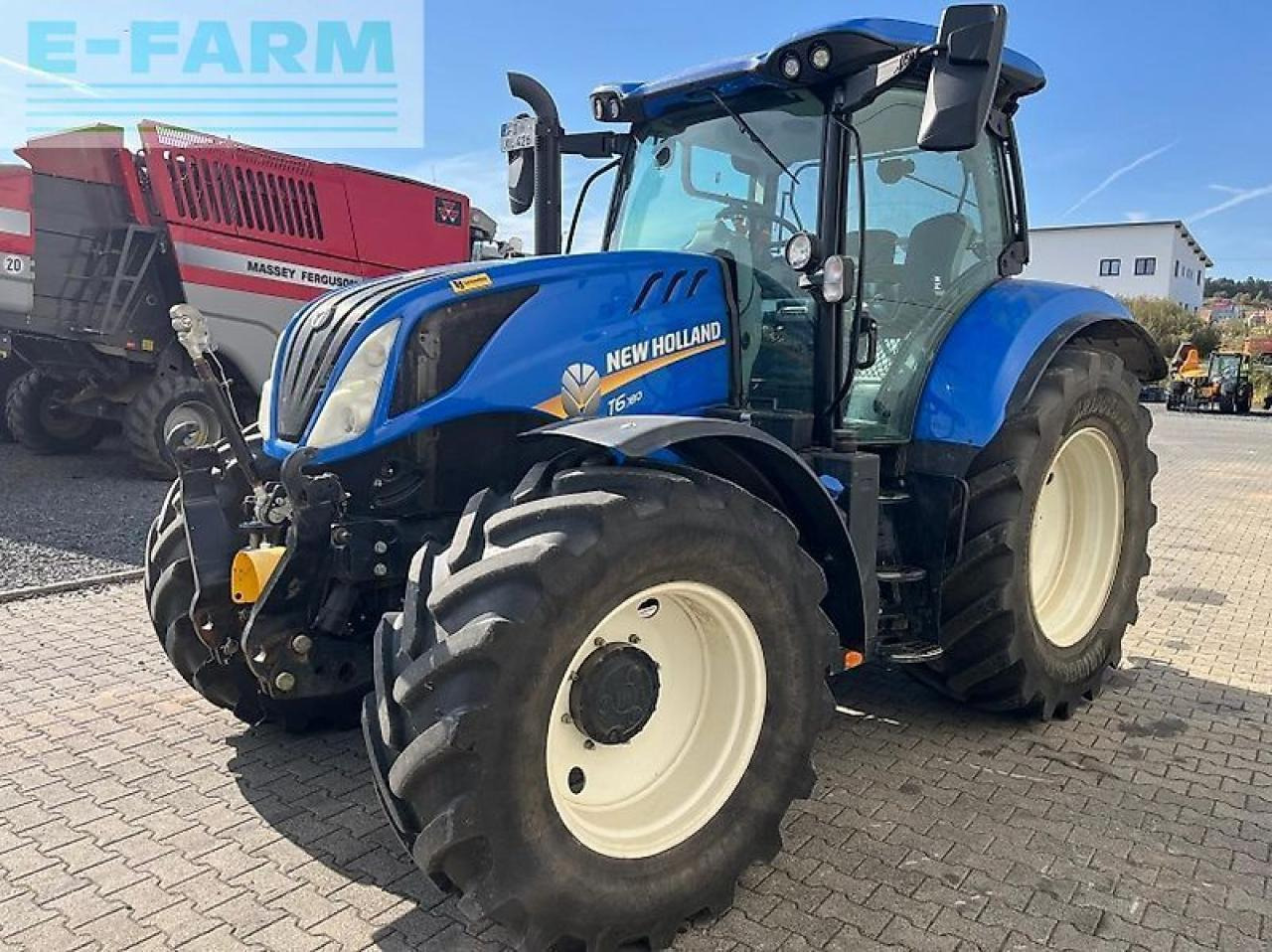 New Holland t 6.180 ec - Τρακτέρ: φωτογραφία 2 New Holland t 6.180 ec - Τρακτέρ: φωτογραφία 2