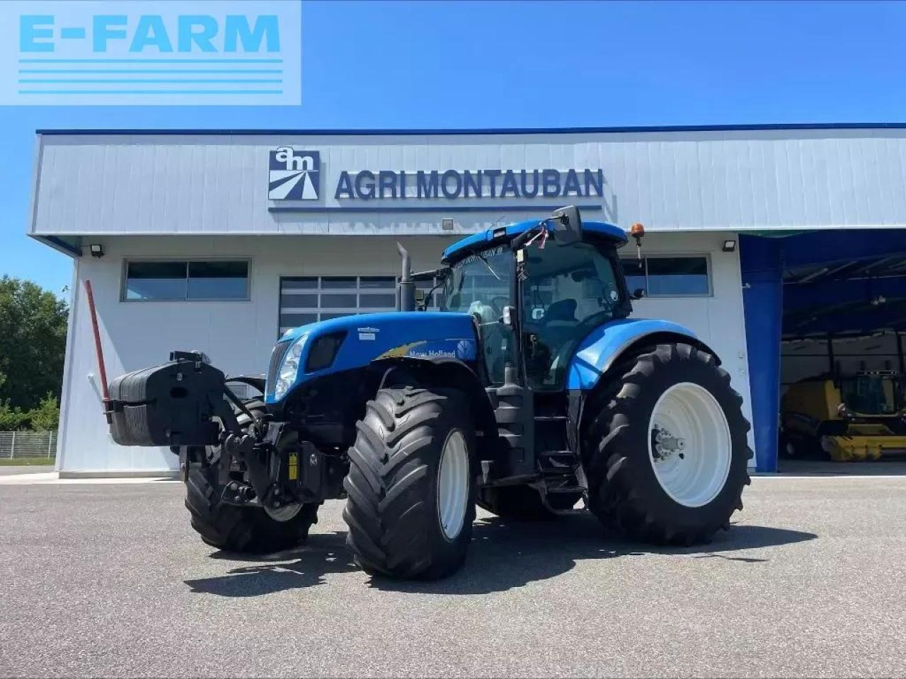 New Holland t 7050 - Τρακτέρ: φωτογραφία 1 New Holland t 7050 - Τρακτέρ: φωτογραφία 1