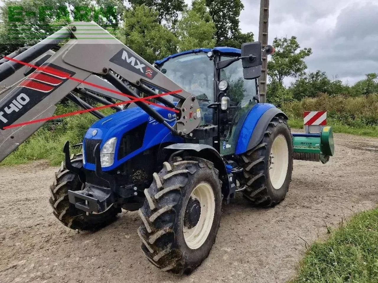 New Holland t5-100 dc - Τρακτέρ: φωτογραφία 1 New Holland t5-100 dc - Τρακτέρ: φωτογραφία 1