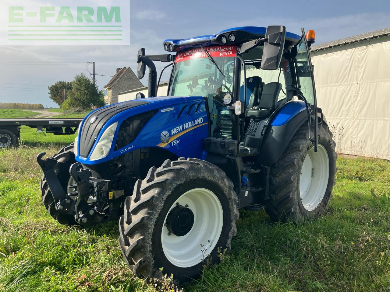 New Holland t5.110 - Τρακτέρ: φωτογραφία 1 New Holland t5.110 - Τρακτέρ: φωτογραφία 1
