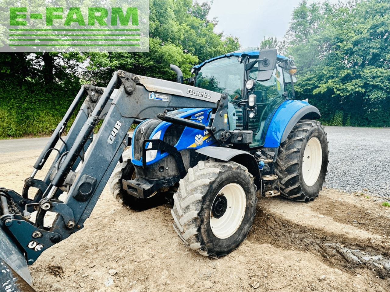 New Holland t5.120 evolution - Τρακτέρ: φωτογραφία 1 New Holland t5.120 evolution - Τρακτέρ: φωτογραφία 1
