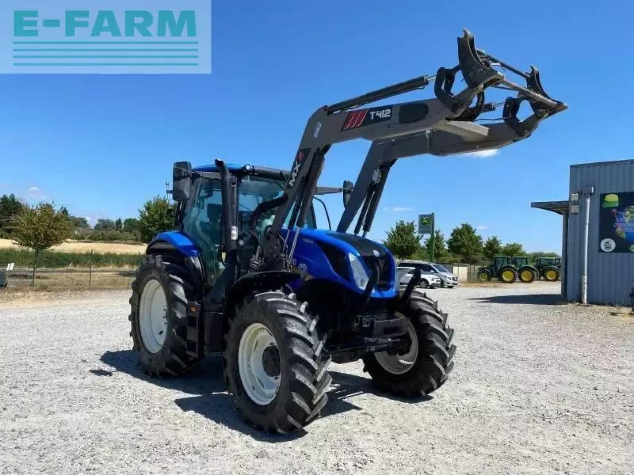New Holland t6.155 - Τρακτέρ: φωτογραφία 2 New Holland t6.155 - Τρακτέρ: φωτογραφία 2