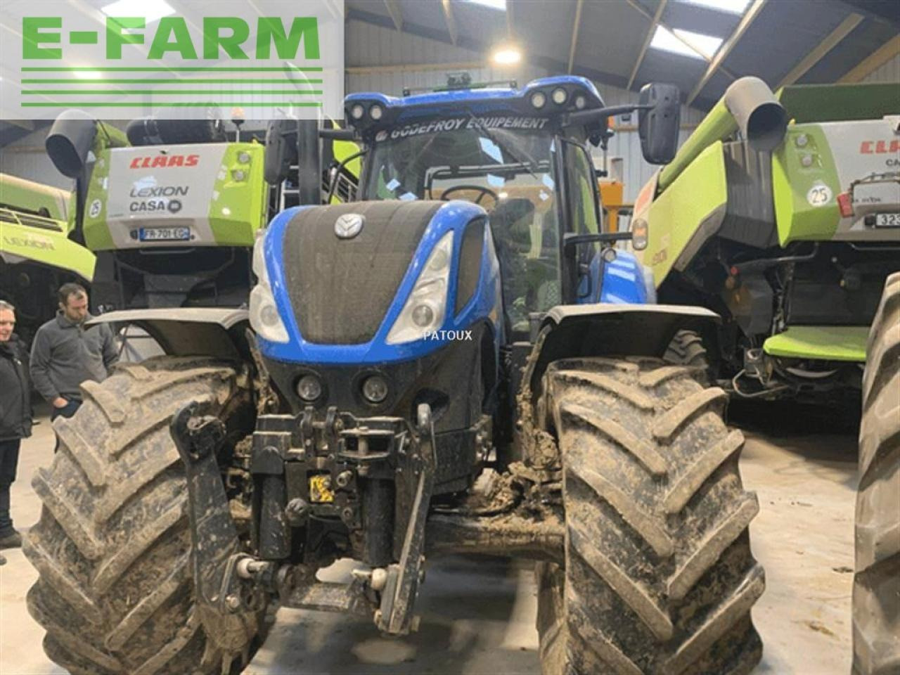 New Holland t7.260 pc - Τρακτέρ: φωτογραφία 4 New Holland t7.260 pc - Τρακτέρ: φωτογραφία 4