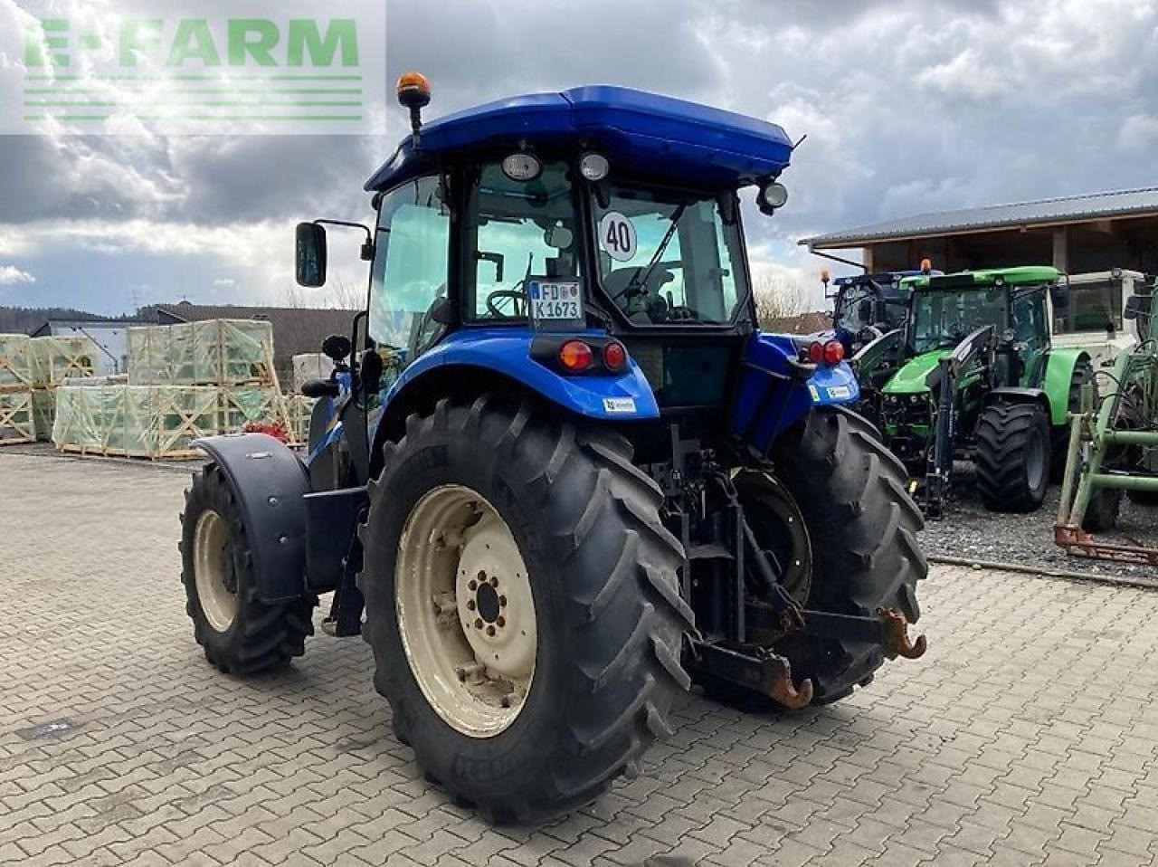 New Holland td 5.85 - Τρακτέρ: φωτογραφία 4 New Holland td 5.85 - Τρακτέρ: φωτογραφία 4