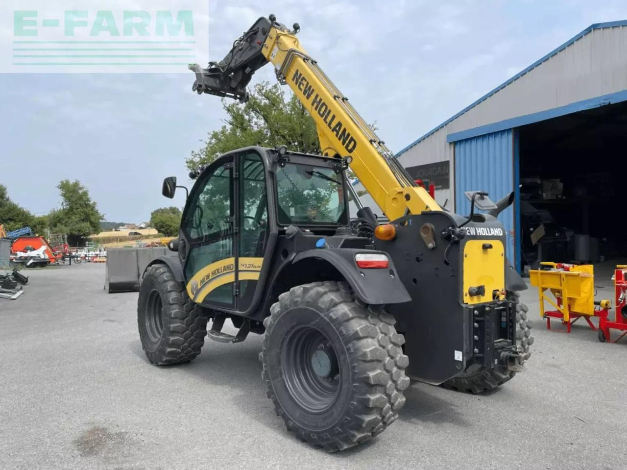 New Holland th 7.37 elite - Τηλεσκοπικός φορτωτής: φωτογραφία 2 New Holland th 7.37 elite - Τηλεσκοπικός φορτωτής: φωτογραφία 2