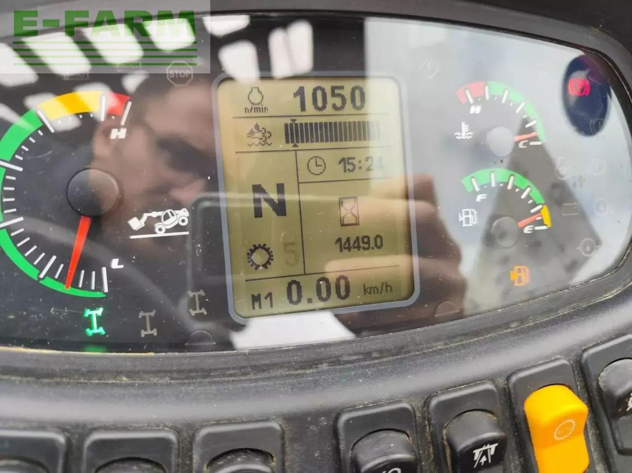 New Holland th6.36 - Τηλεσκοπικός φορτωτής: φωτογραφία 5 New Holland th6.36 - Τηλεσκοπικός φορτωτής: φωτογραφία 5