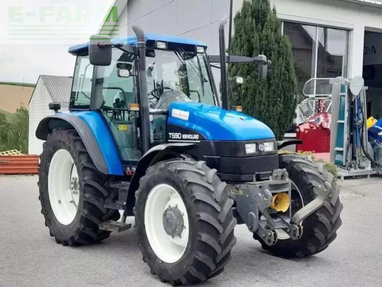 New Holland ts90 - Τρακτέρ: φωτογραφία 2 New Holland ts90 - Τρακτέρ: φωτογραφία 2