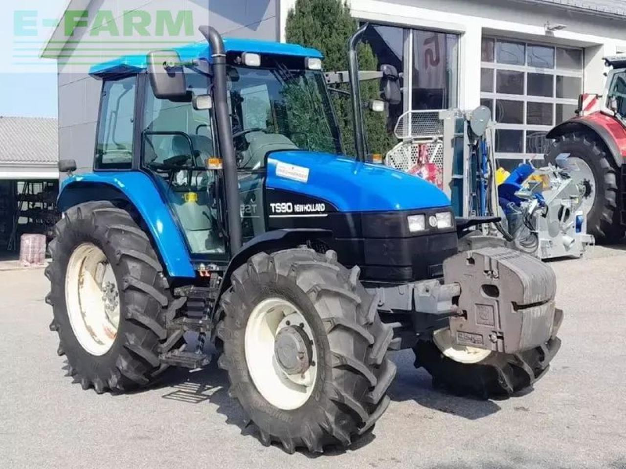 New Holland ts90 - Τρακτέρ: φωτογραφία 3 New Holland ts90 - Τρακτέρ: φωτογραφία 3