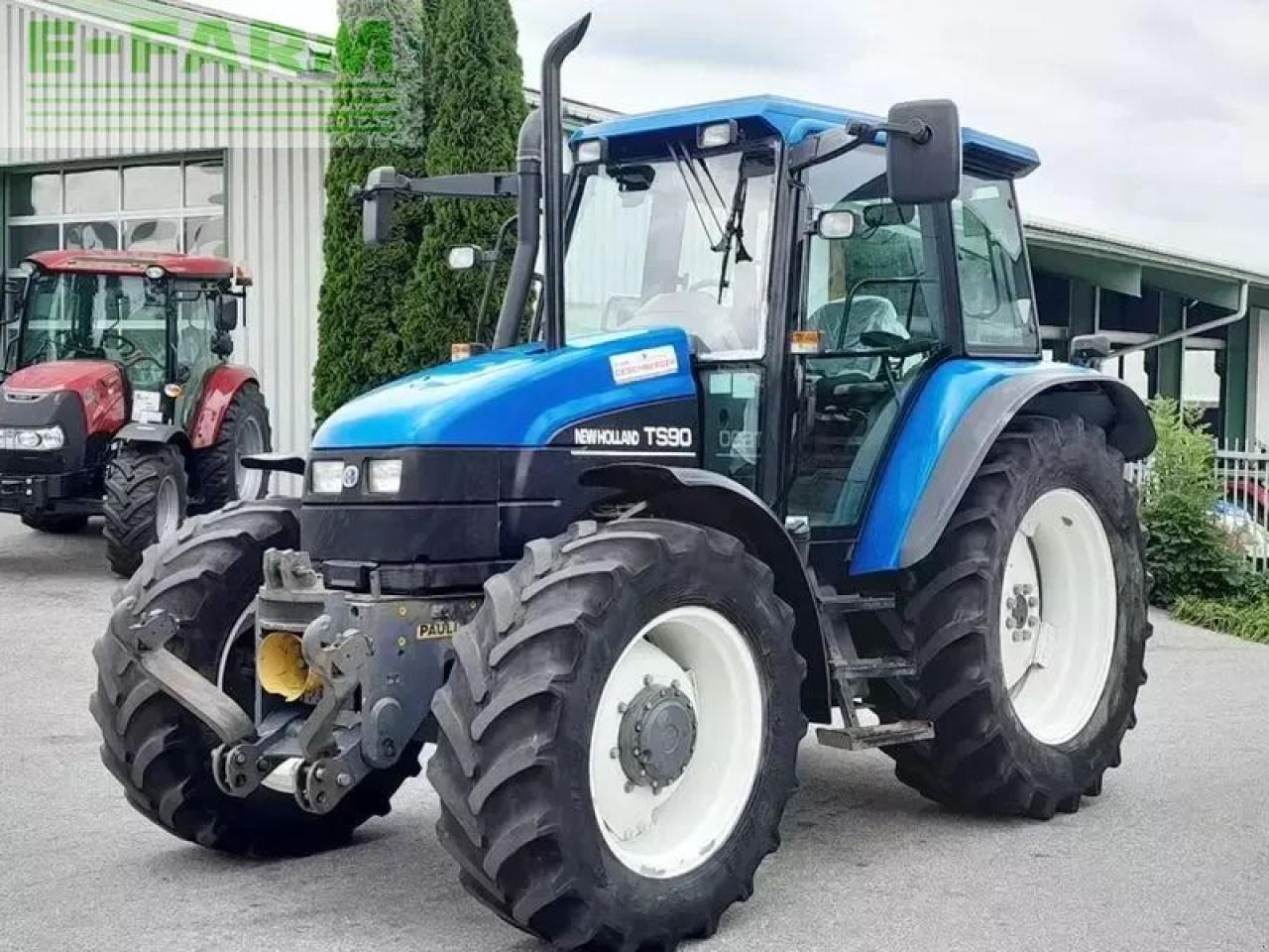 New Holland ts90 - Τρακτέρ: φωτογραφία 1 New Holland ts90 - Τρακτέρ: φωτογραφία 1