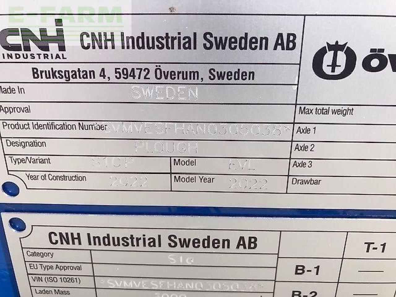 Överum evl 71080h - Άροτρο: φωτογραφία 3 Överum evl 71080h - Άροτρο: φωτογραφία 3