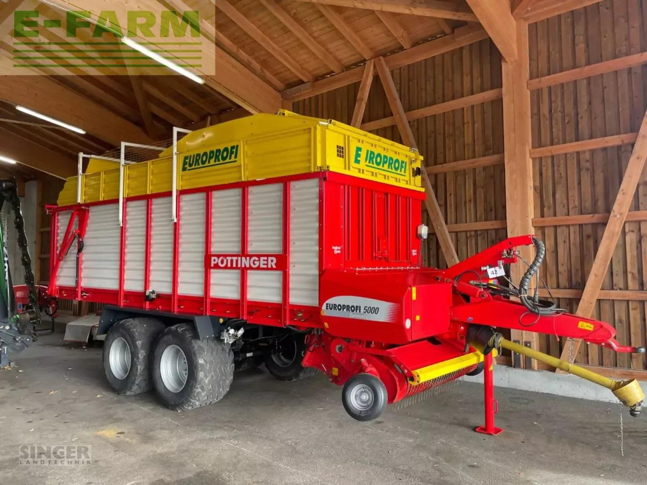 Pöttinger europrofi 5000 - Βαγόνι ενσίρωσης: φωτογραφία 1 Pöttinger europrofi 5000 - Βαγόνι ενσίρωσης: φωτογραφία 1