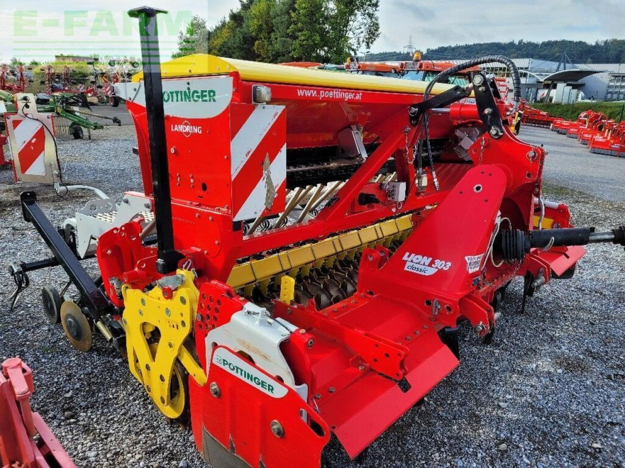 Pöttinger lion 303 classic + vitasem 302 - Σπαρτική με σβάρνα: φωτογραφία 2 Pöttinger lion 303 classic + vitasem 302 - Σπαρτική με σβάρνα: φωτογραφία 2