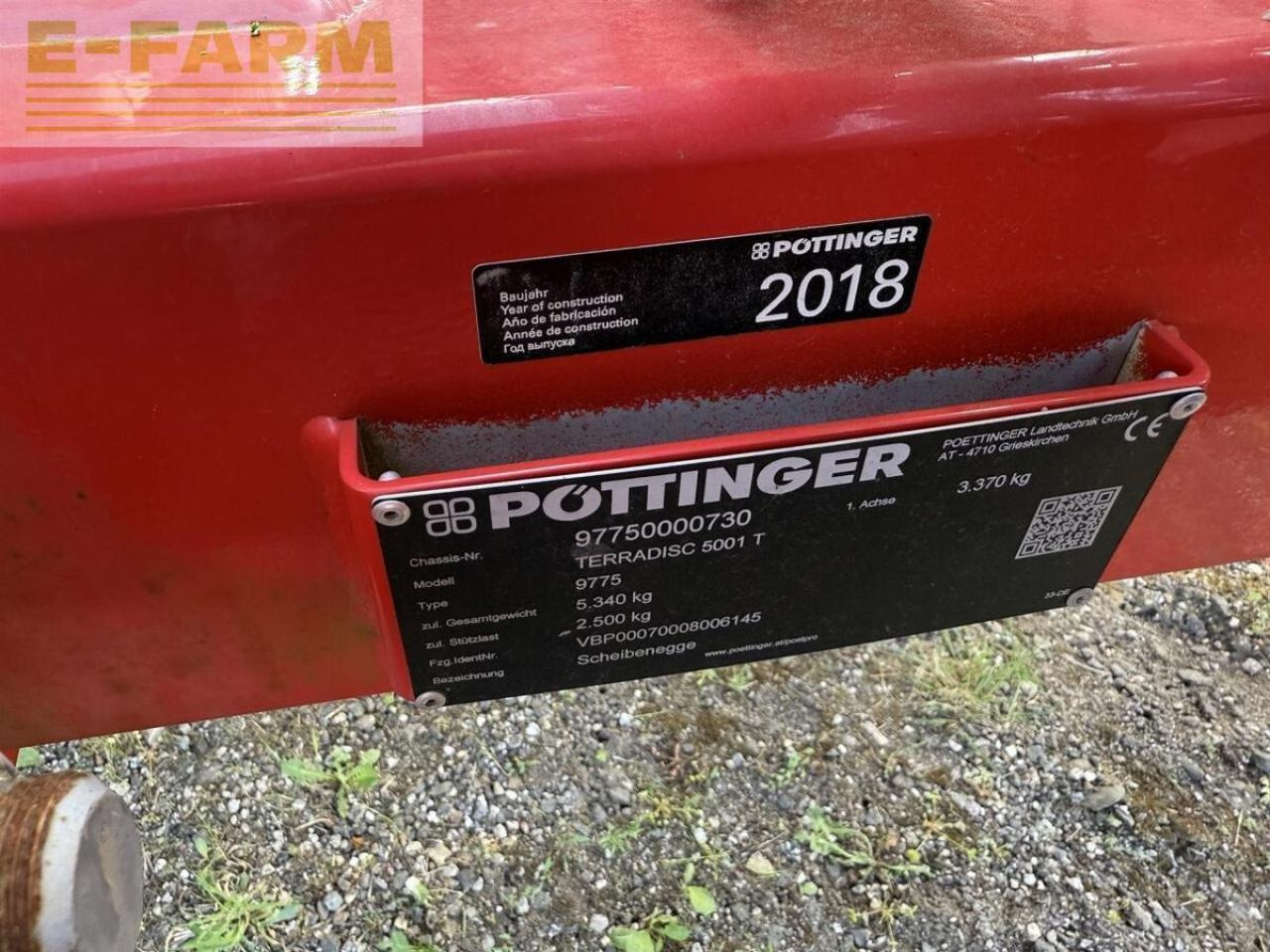 Pöttinger terradisc 5001 - Δισκοσβάρνα: φωτογραφία 3 Pöttinger terradisc 5001 - Δισκοσβάρνα: φωτογραφία 3