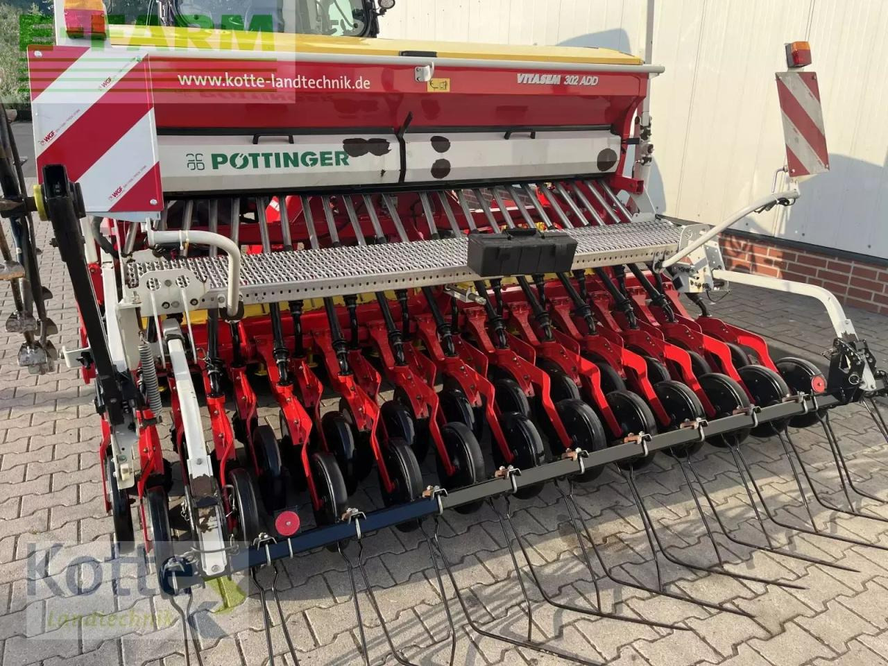 Σπαρτική με σβάρνα Pöttinger vitasem 302 add: φωτογραφία 9 Σπαρτική με σβάρνα Pöttinger vitasem 302 add: φωτογραφία 9