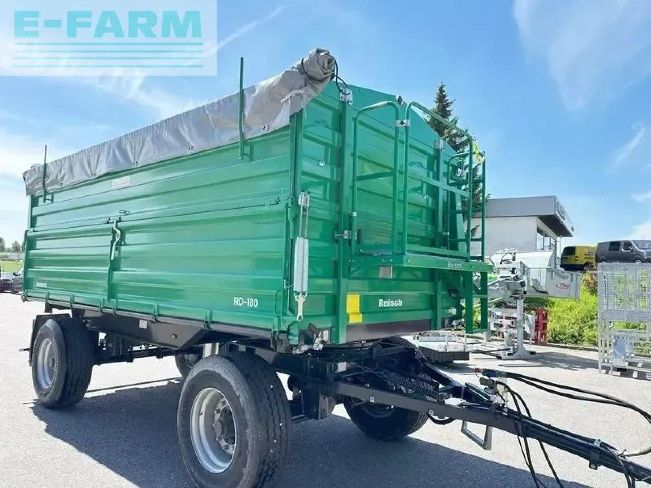 Reisch rd-180.500 2-achs-3-seitenkipper - Ανατρεπόμενη ρυμούλκα για τρακτέρ: φωτογραφία 2 Reisch rd-180.500 2-achs-3-seitenkipper - Ανατρεπόμενη ρυμούλκα για τρακτέρ: φωτογραφία 2