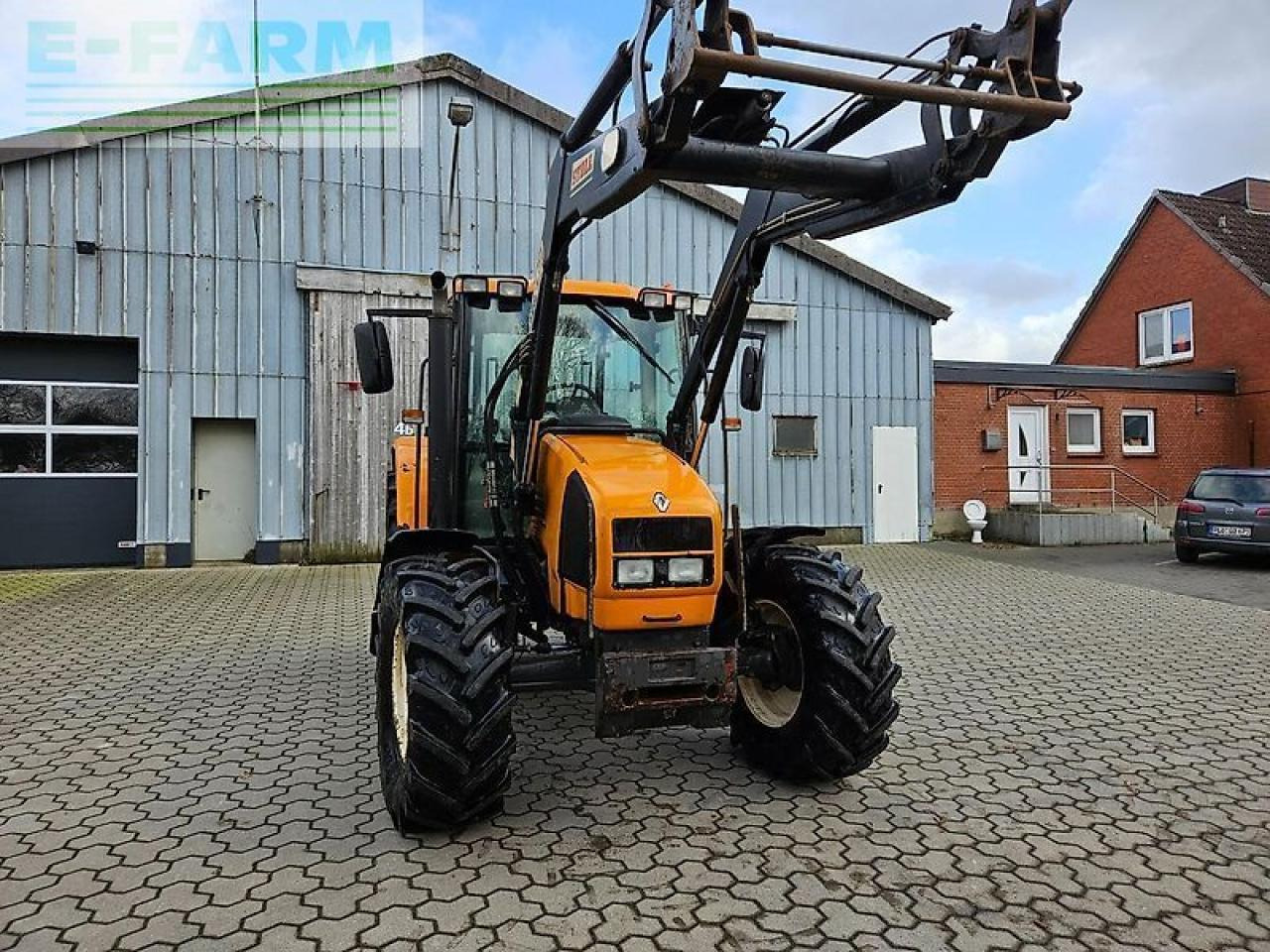 Τρακτέρ Renault ares 540 rx mit frontlader: φωτογραφία 9