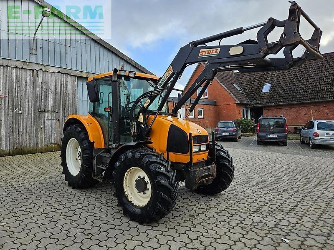 Τρακτέρ Renault ares 540 rx mit frontlader: φωτογραφία 8