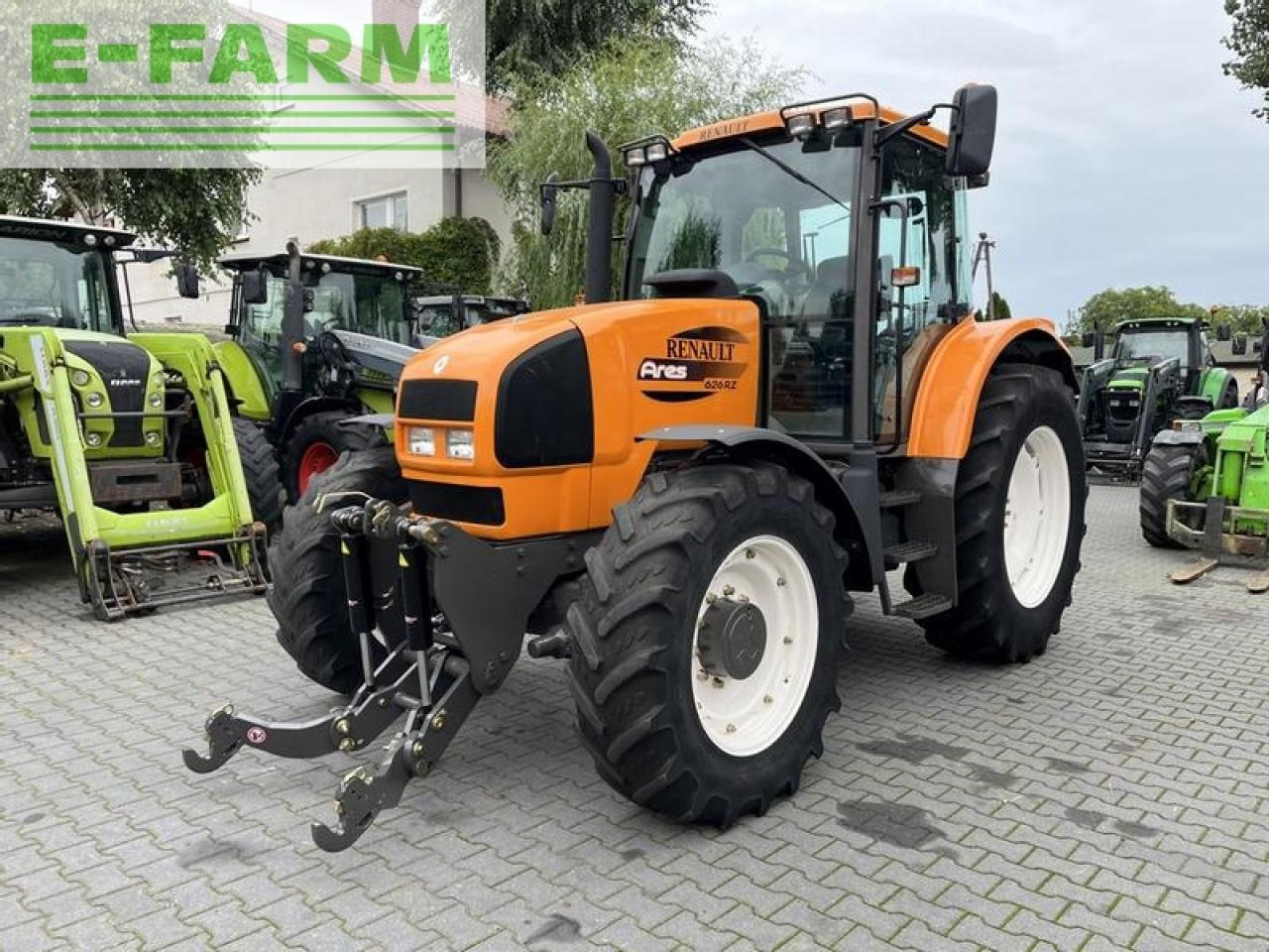 Renault ares 626 rz - Τρακτέρ: φωτογραφία 1 Renault ares 626 rz - Τρακτέρ: φωτογραφία 1