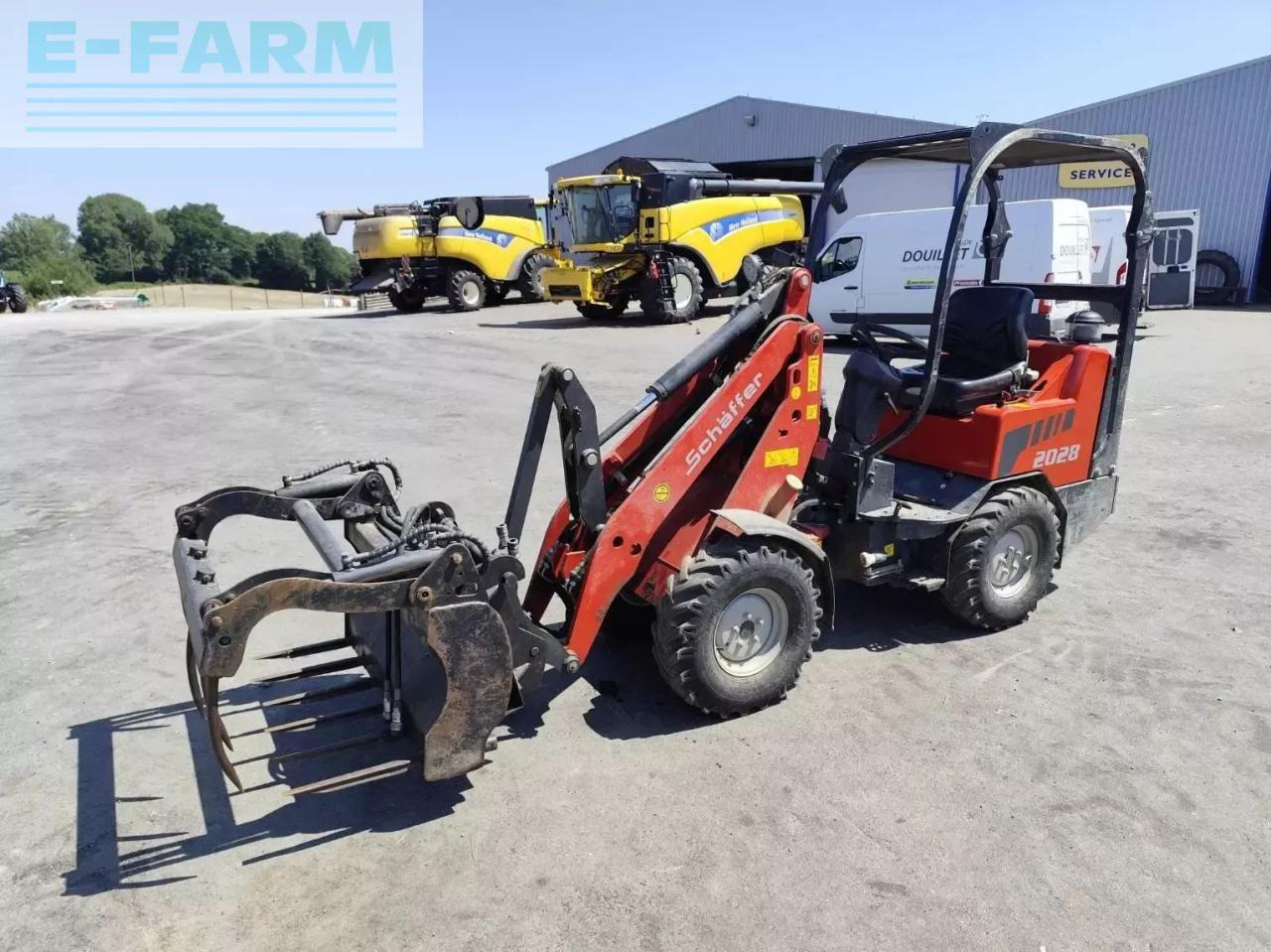 Schäffer 2028 - Τηλεσκοπικός φορτωτής: φωτογραφία 5 Schäffer 2028 - Τηλεσκοπικός φορτωτής: φωτογραφία 5