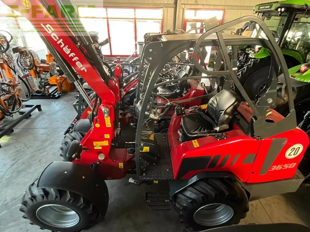 Schäffer 3650 - Ελαστιχοφόρος φορτωτής: φωτογραφία 3 Schäffer 3650 - Ελαστιχοφόρος φορτωτής: φωτογραφία 3