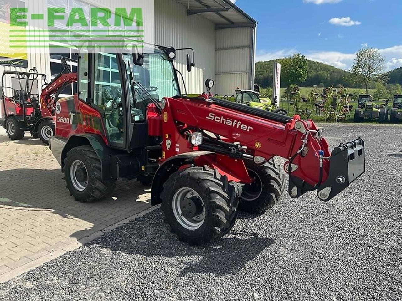 Schäffer 5680t - Τηλεσκοπικός μπροστινός φορτωτής: φωτογραφία 3 Schäffer 5680t - Τηλεσκοπικός μπροστινός φορτωτής: φωτογραφία 3