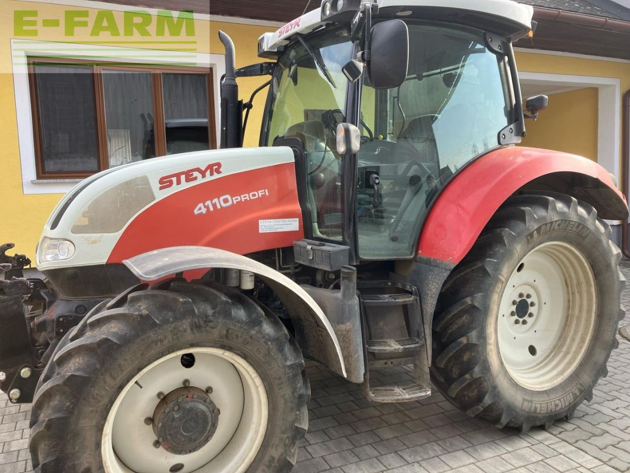 Steyr 4110 Profi - Τρακτέρ: φωτογραφία 2 Steyr 4110 Profi - Τρακτέρ: φωτογραφία 2