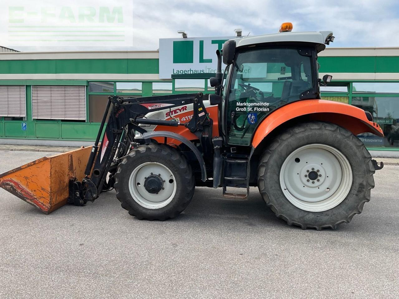 Steyr 4120 Profi - Τρακτέρ: φωτογραφία 2 Steyr 4120 Profi - Τρακτέρ: φωτογραφία 2
