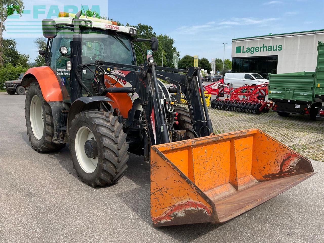 Steyr 4120 Profi - Τρακτέρ: φωτογραφία 4 Steyr 4120 Profi - Τρακτέρ: φωτογραφία 4