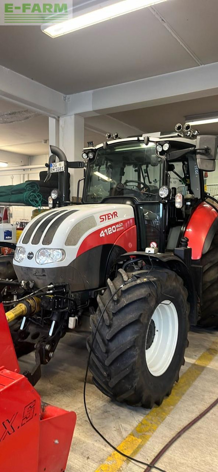 Steyr 4120 - Τρακτέρ: φωτογραφία 1 Steyr 4120 - Τρακτέρ: φωτογραφία 1