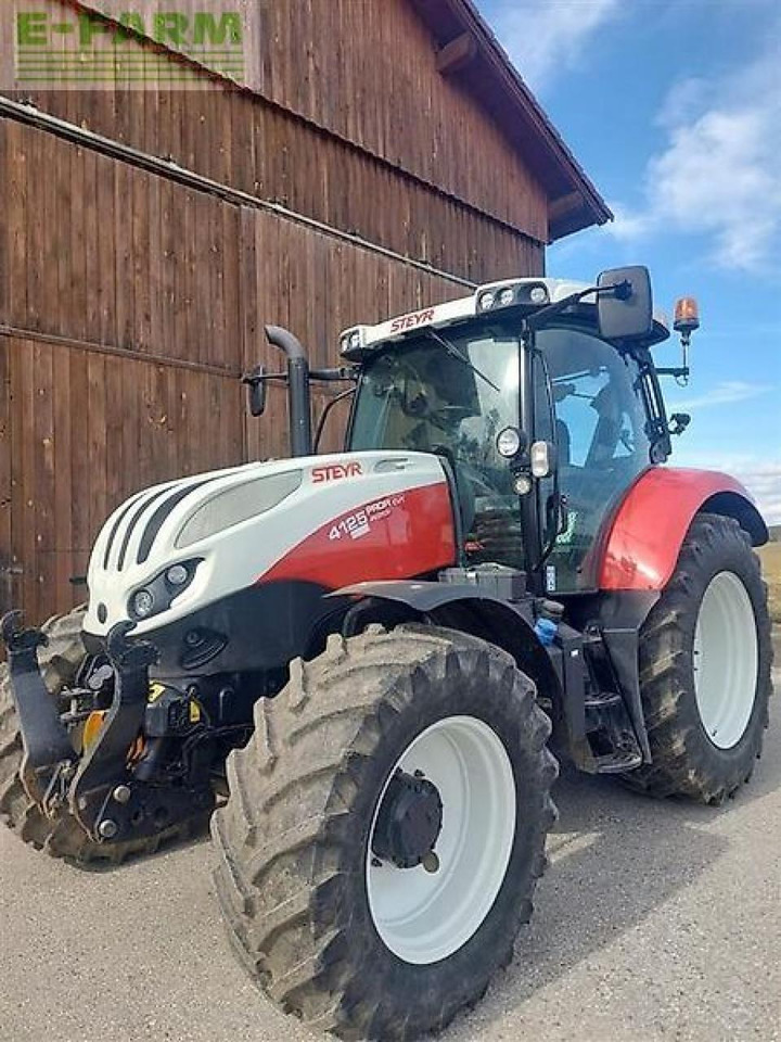 Steyr 4125 profi cvt CVT - Τρακτέρ: φωτογραφία 4 Steyr 4125 profi cvt CVT - Τρακτέρ: φωτογραφία 4