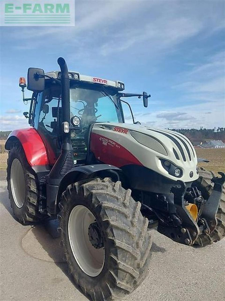 Steyr 4125 profi cvt CVT - Τρακτέρ: φωτογραφία 1 Steyr 4125 profi cvt CVT - Τρακτέρ: φωτογραφία 1
