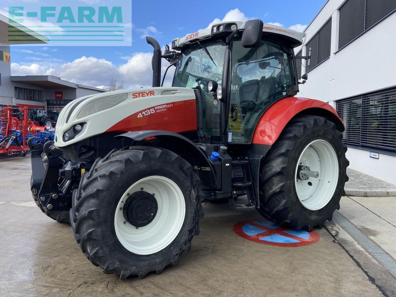 Steyr 4135 profi cvt CVT - Τρακτέρ: φωτογραφία 5 Steyr 4135 profi cvt CVT - Τρακτέρ: φωτογραφία 5