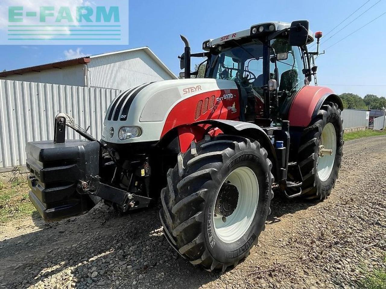 Steyr 6170 cvt - Τρακτέρ: φωτογραφία 1 Steyr 6170 cvt - Τρακτέρ: φωτογραφία 1