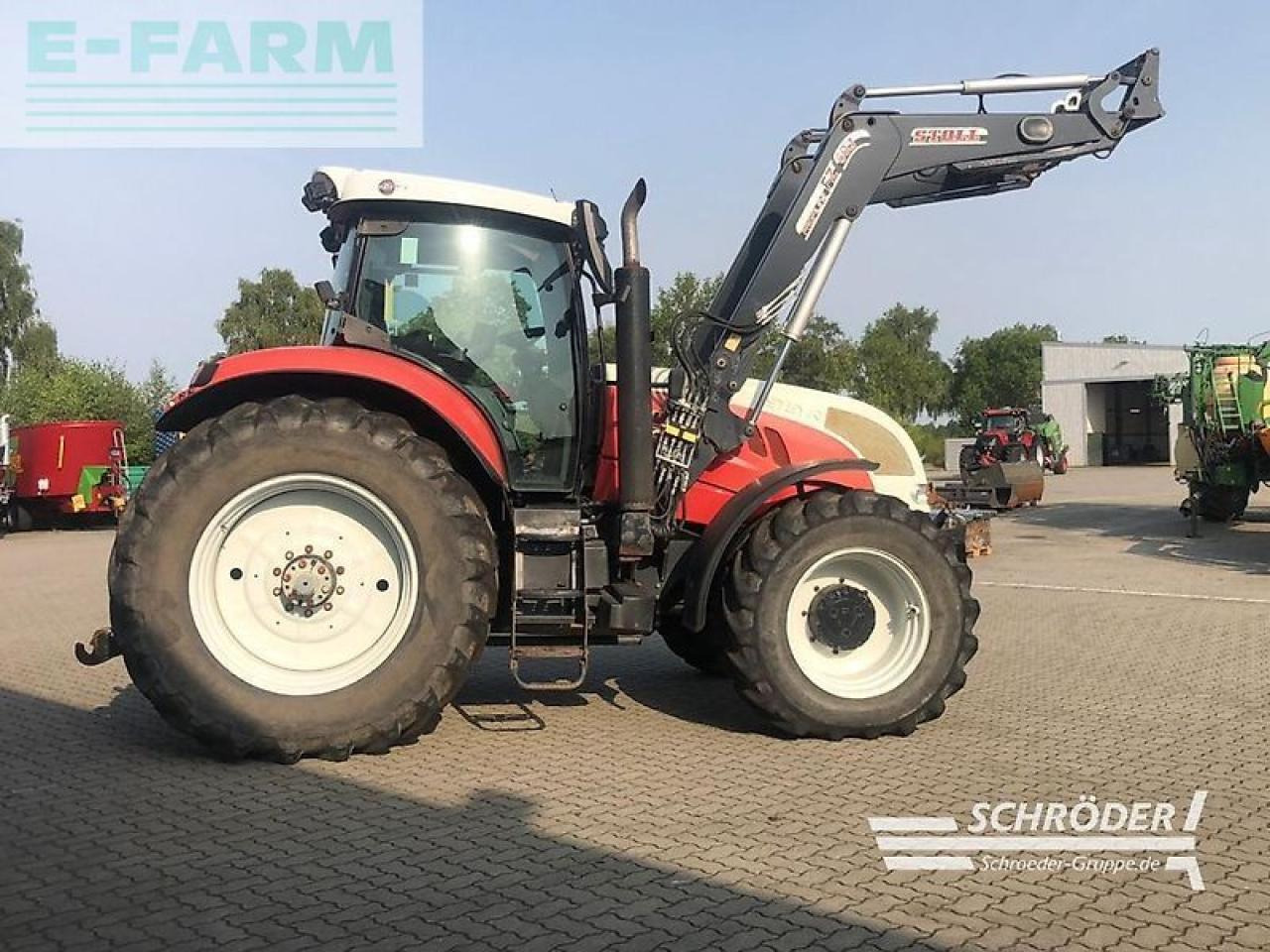 Steyr 6180 cvt - Τρακτέρ: φωτογραφία 4 Steyr 6180 cvt - Τρακτέρ: φωτογραφία 4